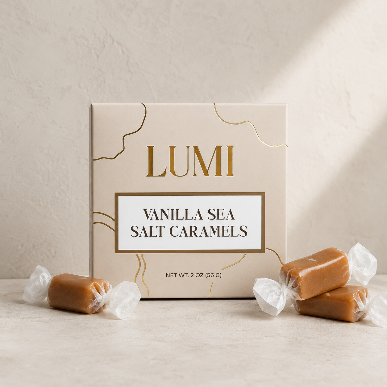 Vanilla Sea Salt Caramels | Build a Gift Box