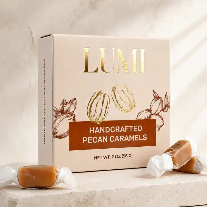 Fall Handcrafted Pecan Caramels | Build a Gift Box
