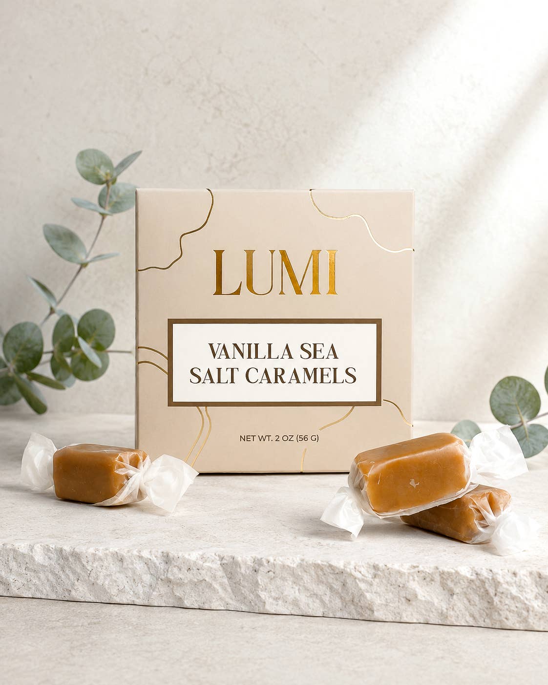 Vanilla Sea Salt Caramels | Build a Gift Box