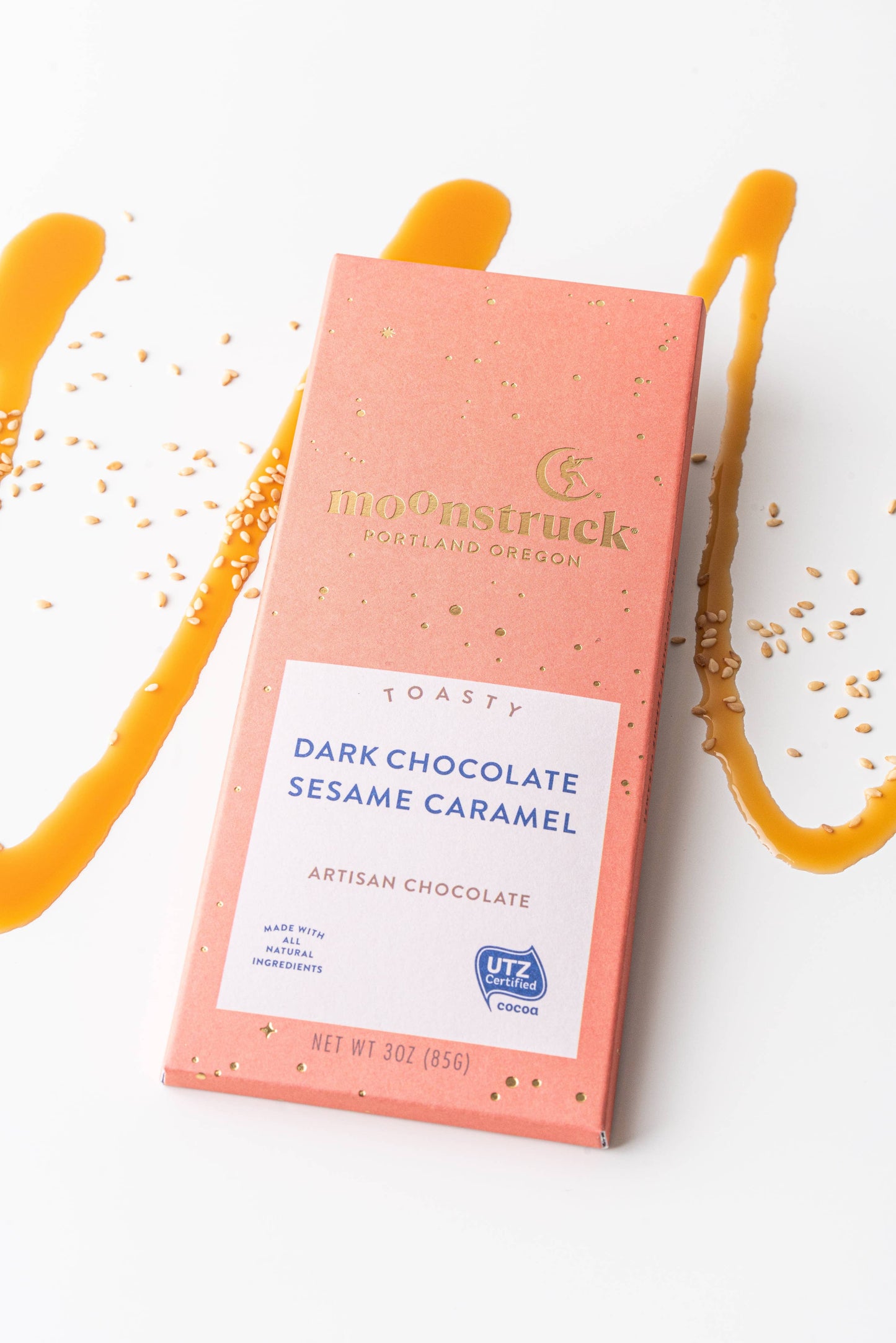 Toasty Sesame Caramel Chocolate Bar | Build a Gift Box