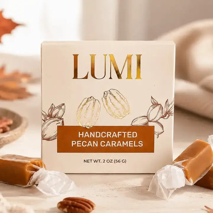Fall Handcrafted Pecan Caramels | Build a Gift Box