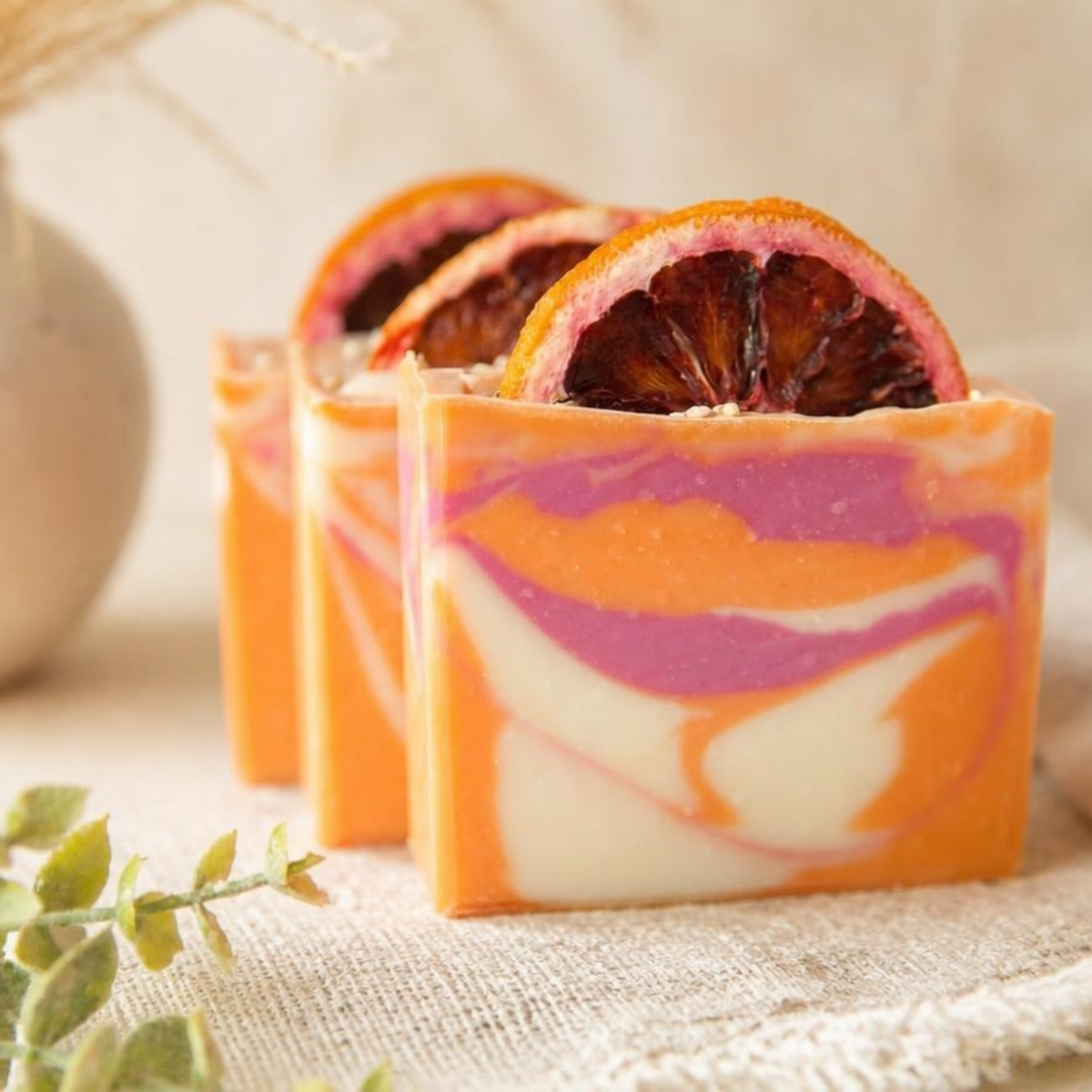 Blood Orange & Goji Berry Cold Process Bar Soap, 4 oz.
