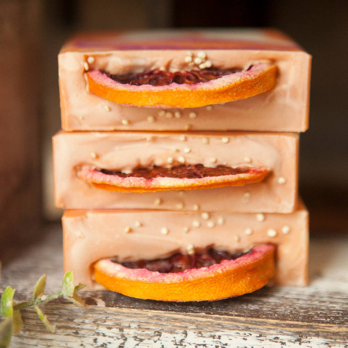 Blood Orange & Goji Berry Cold Process Bar Soap, 4 oz.