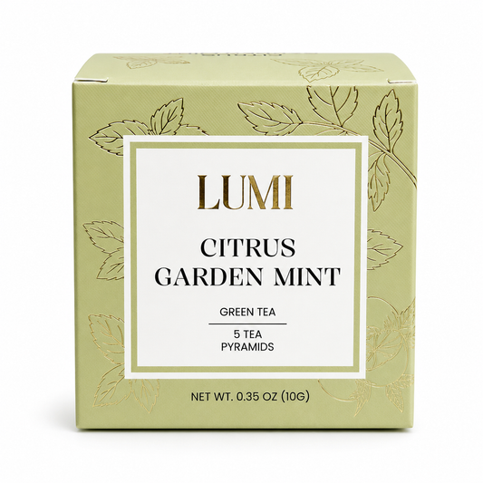 Citrus Garden Mint Green Tea - 5 Pack | Build a Gift Box