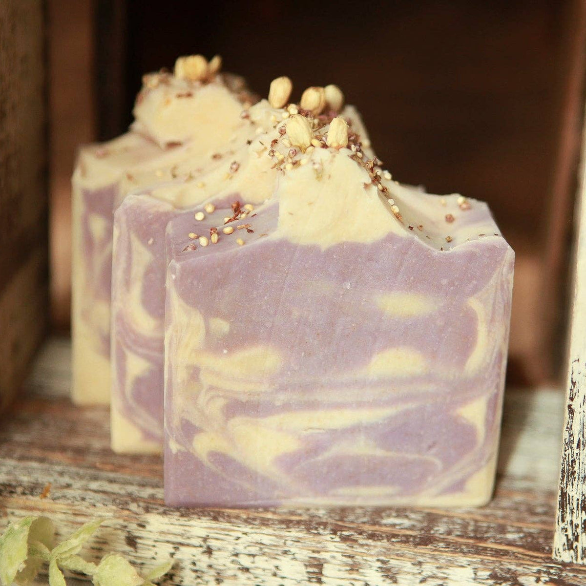 Blackberry Magnolia Goat Milk Cold Process Bar Soap 4 oz.