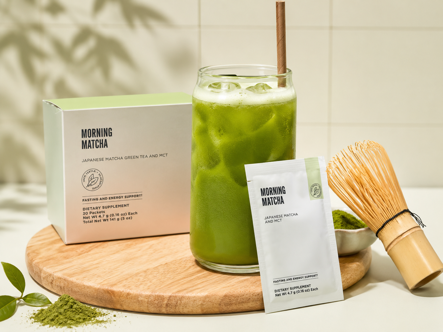 Morning Matcha - Single Serve | Build a Gift Box
