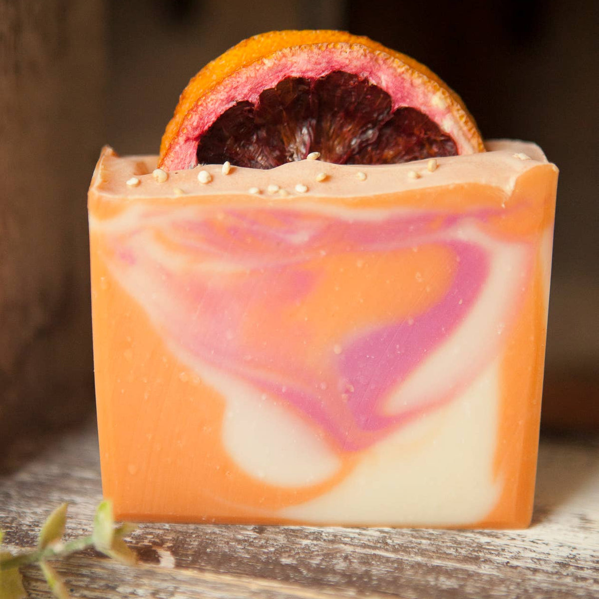 Blood Orange & Goji Berry Cold Process Bar Soap, 4 oz.
